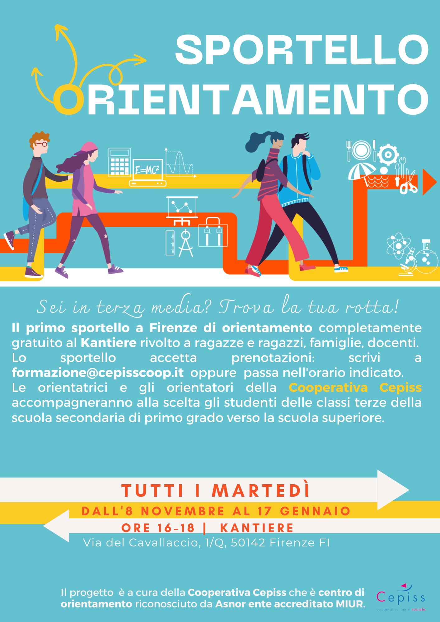 Sportello Orientamento per le terze medie