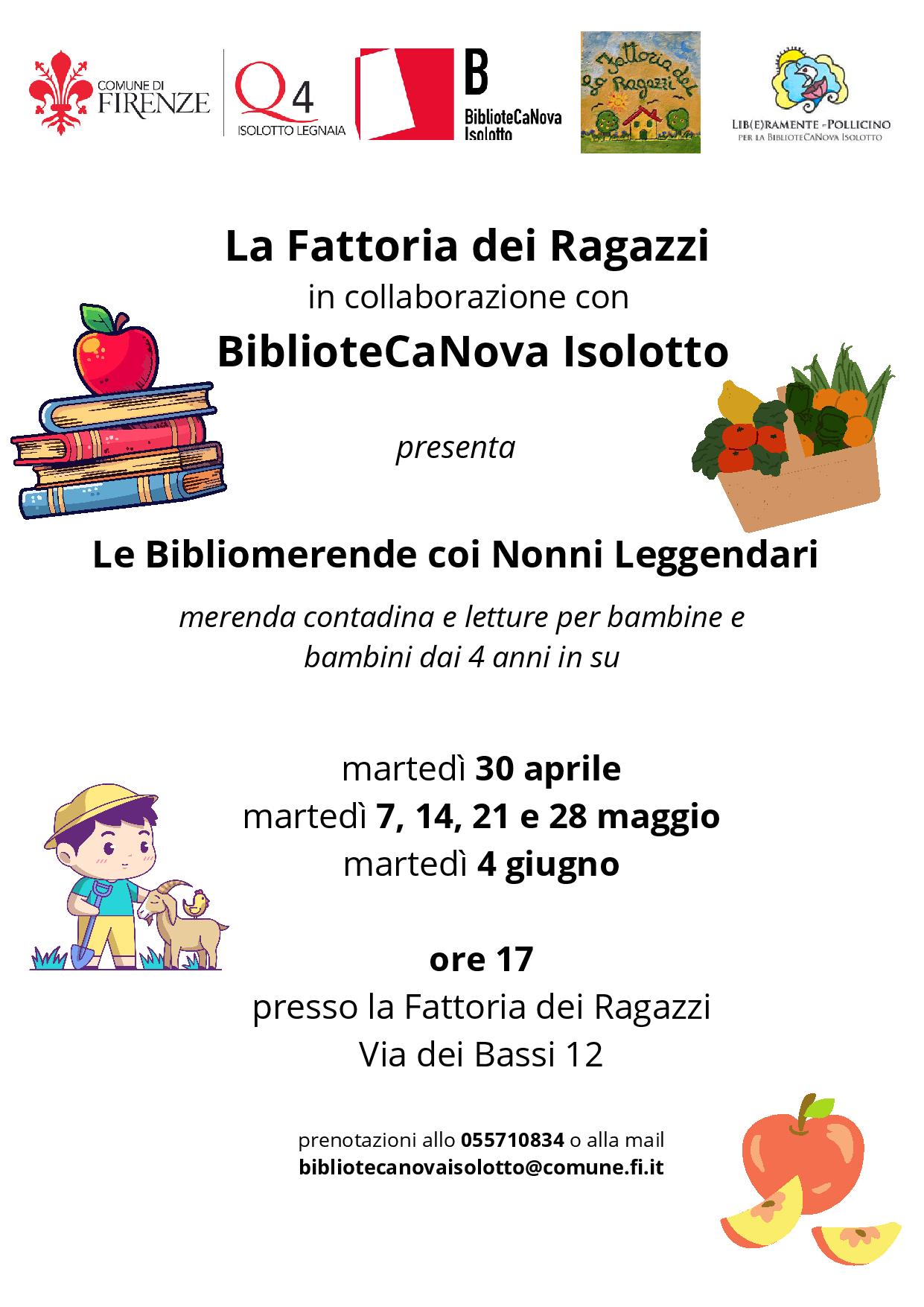 Le Bibliomerende coi Nonni Leggendari