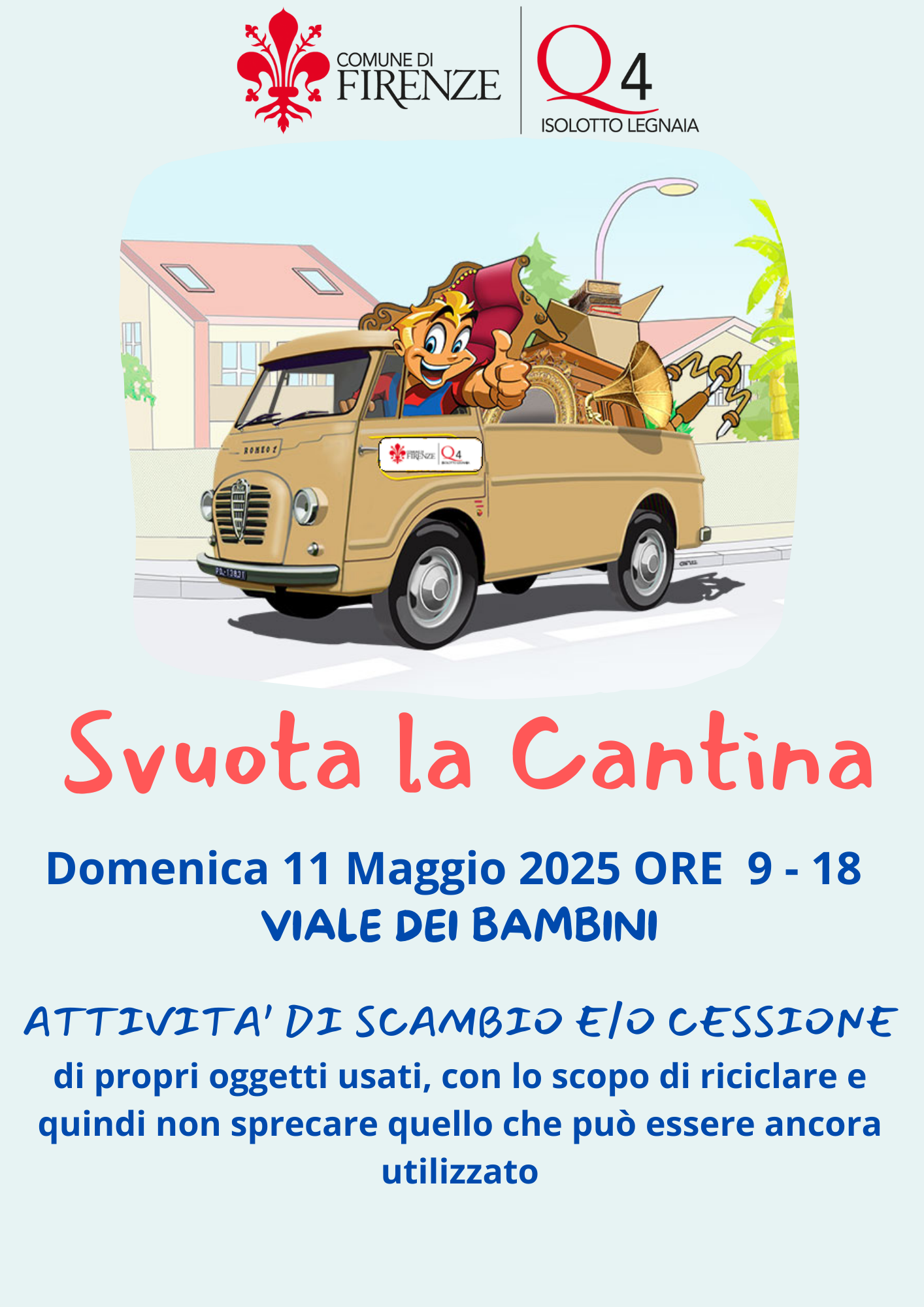 svuota la cantina 2025 locandina descrittiva