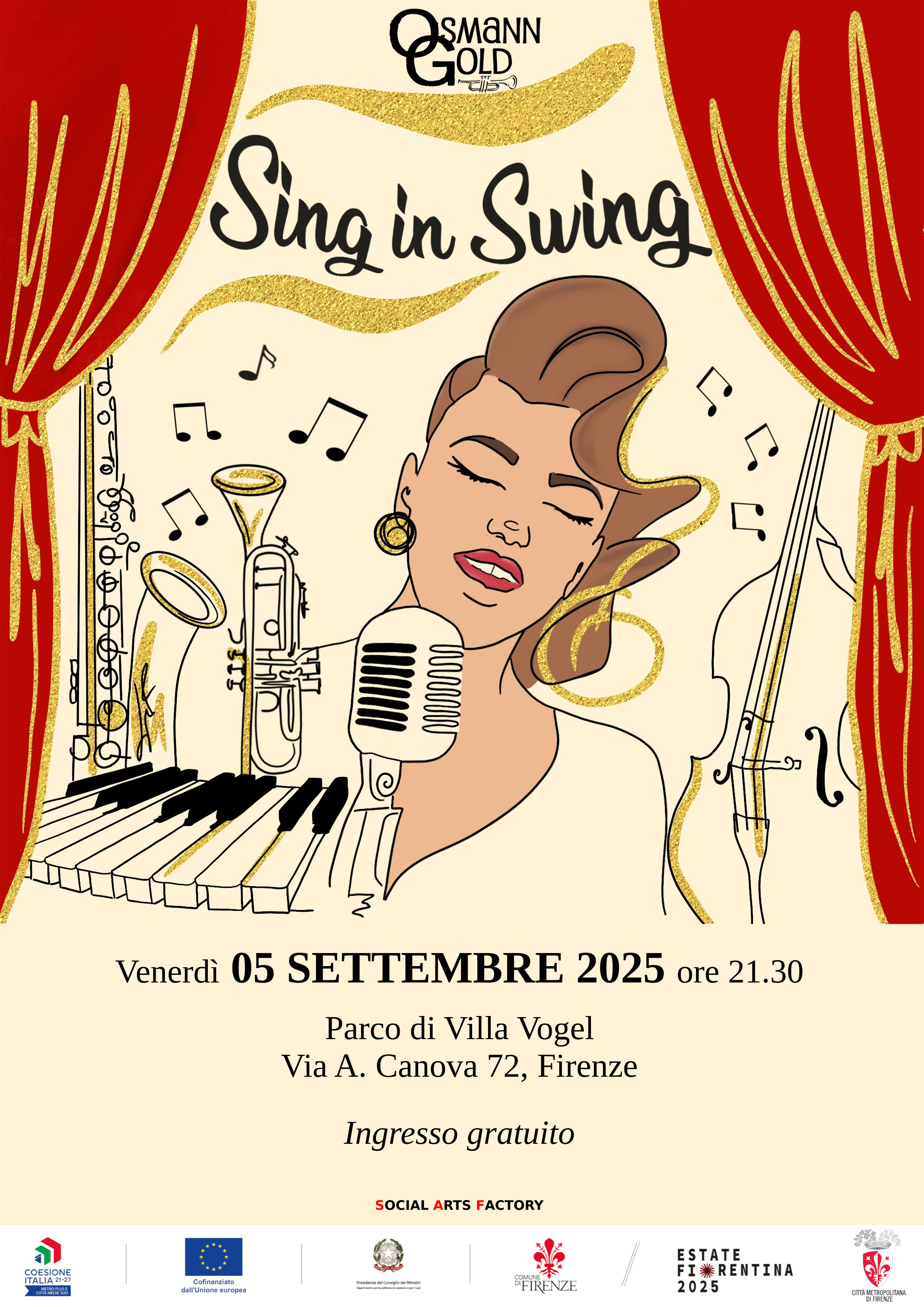 sing in swing locandina