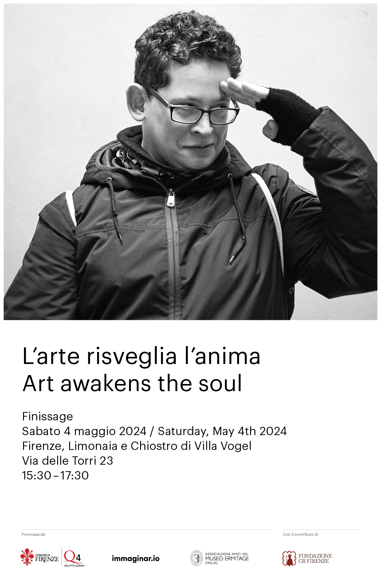 locandina finissage mostra L'arte risveglia l'anima