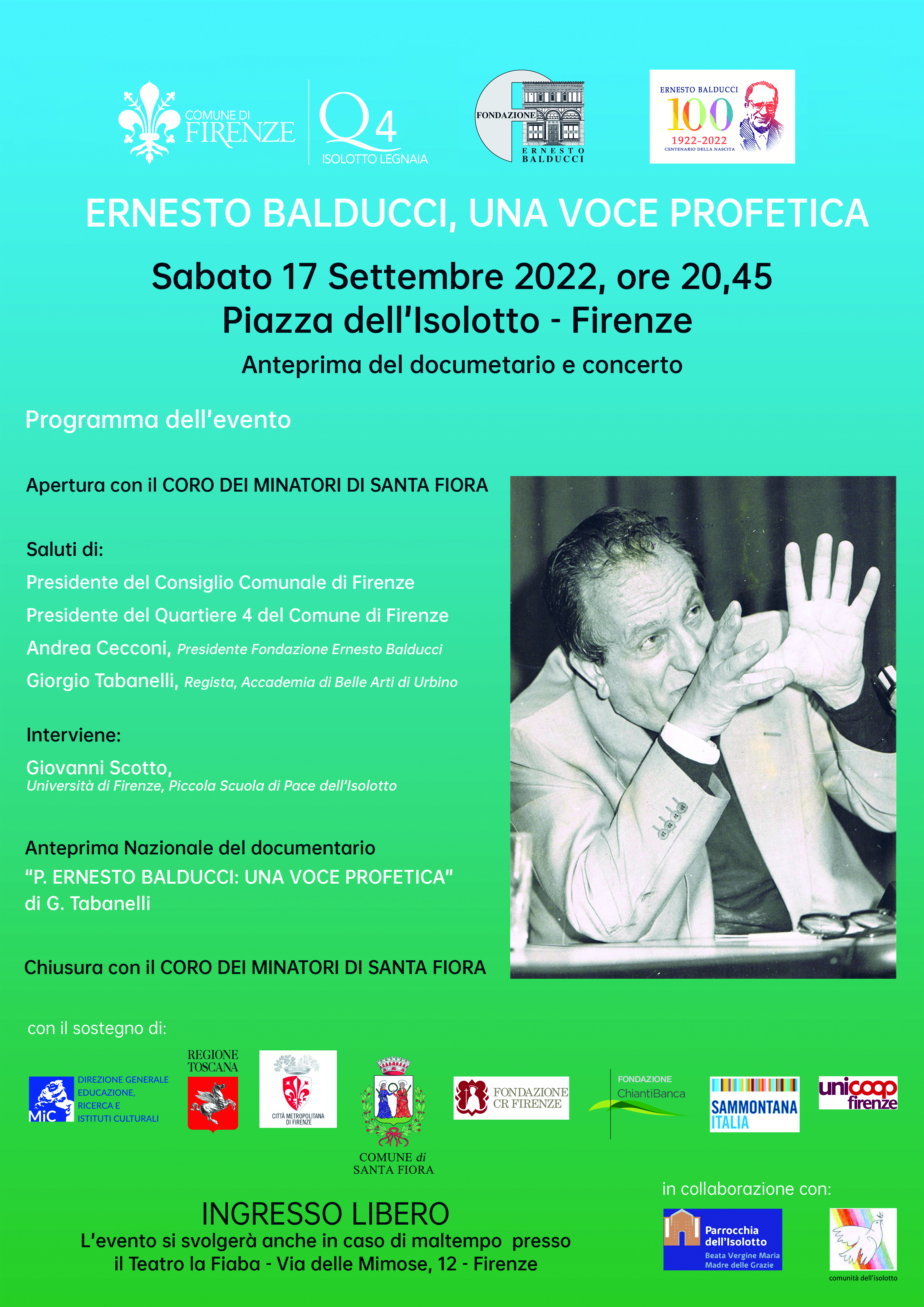 Ernesto Balducci, una voce profetica