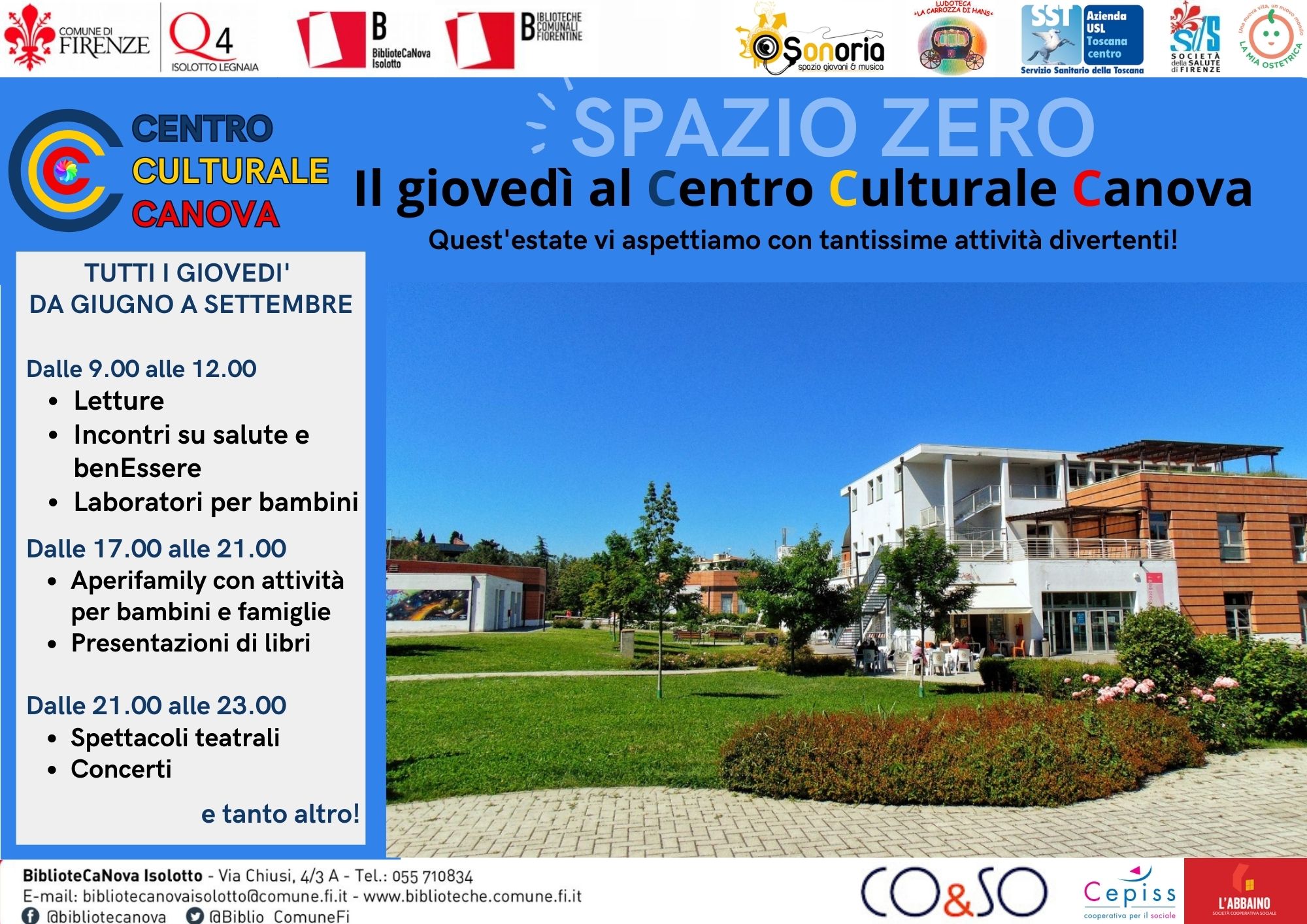 Dal 1° giugno… Spazio Zero!