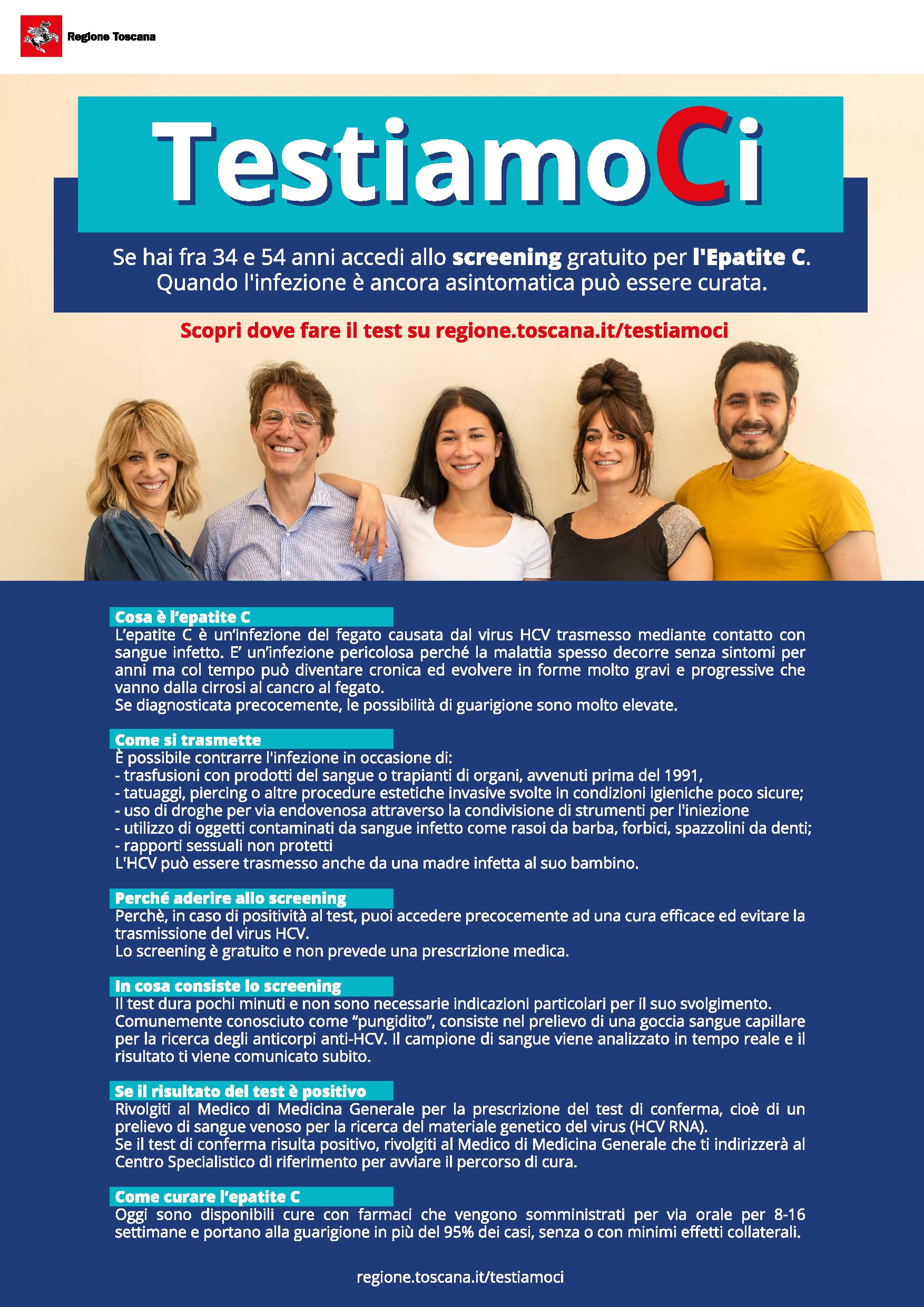 TestiamoCi per l'epatite C