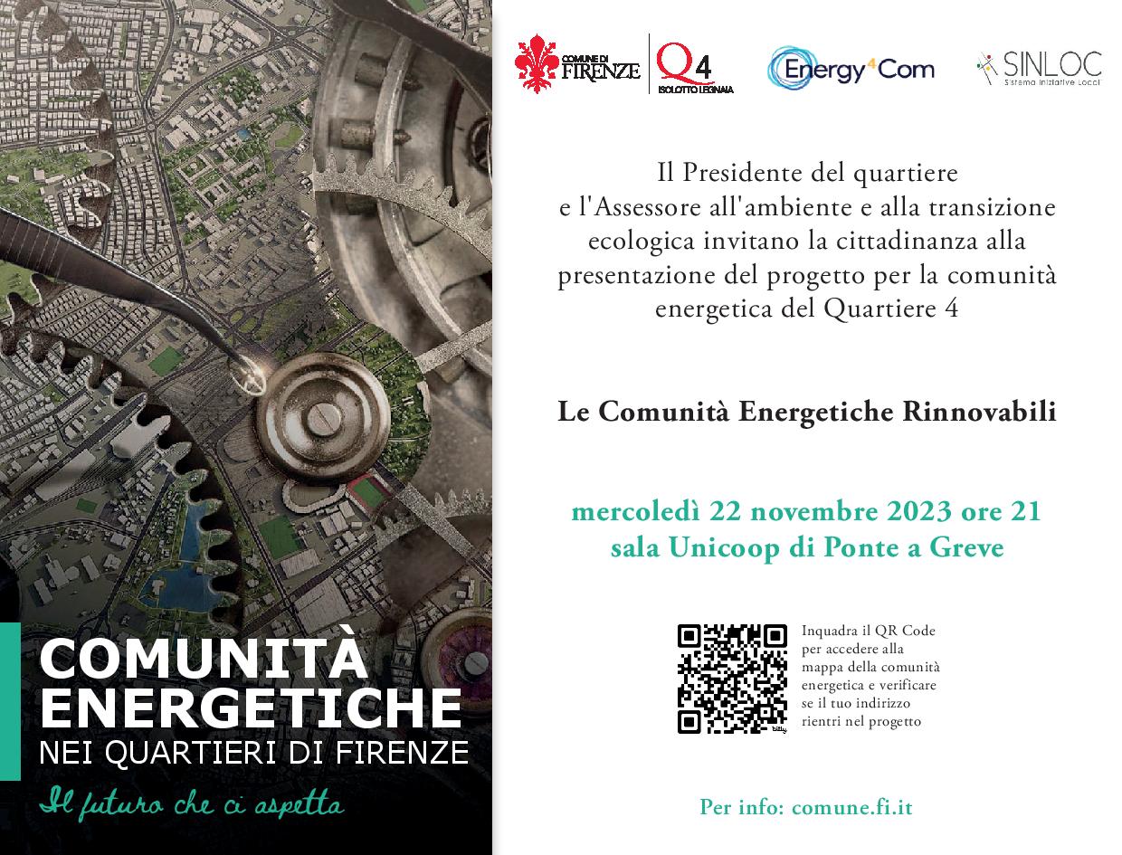 Le Comunità Energetiche Rinnovabili Ponte a Greve