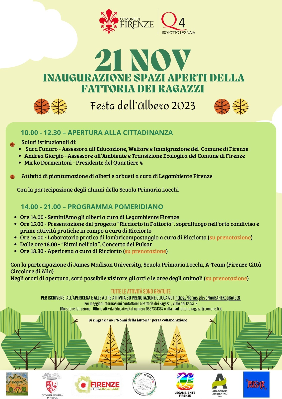 Festa dell’Albero Fattoria dei Ragazzi