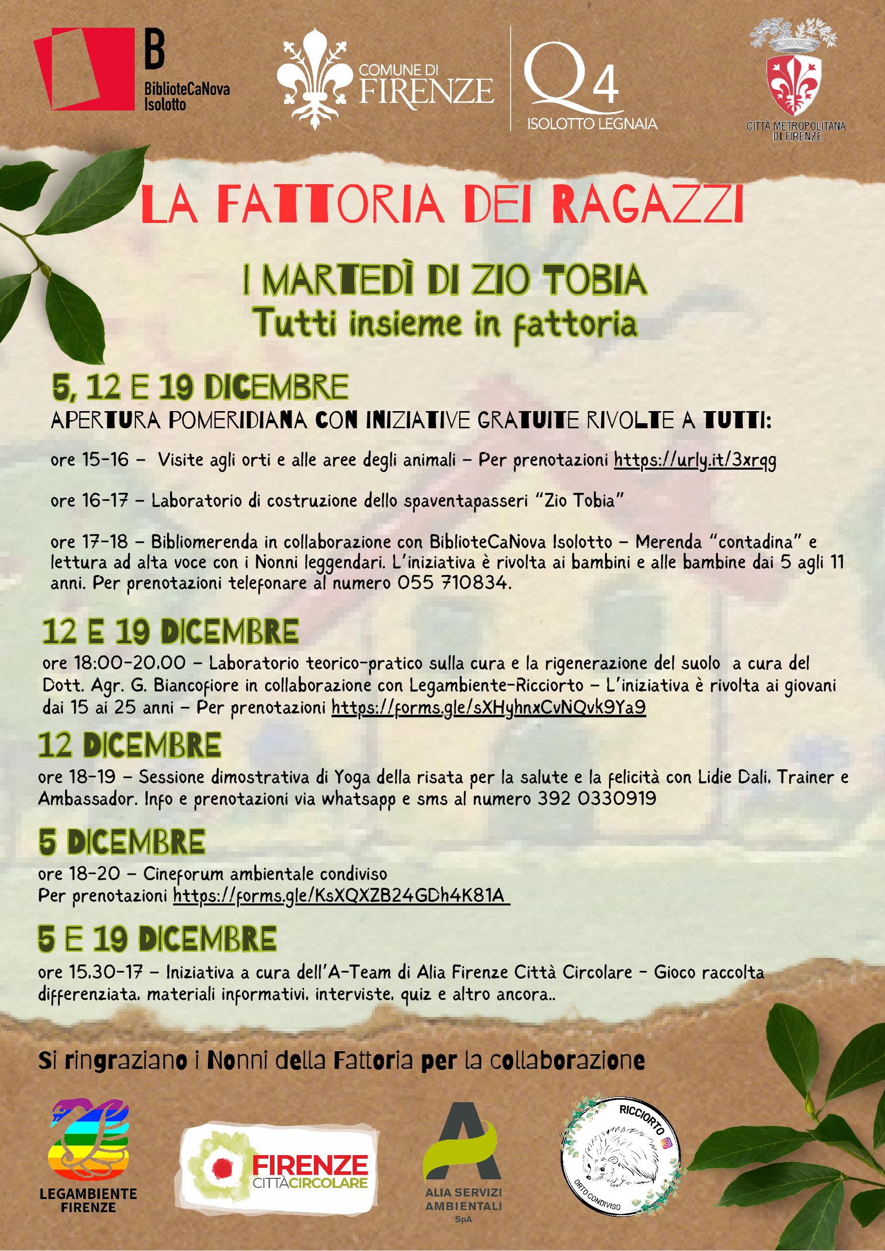 I Martedì di Zio Tobia