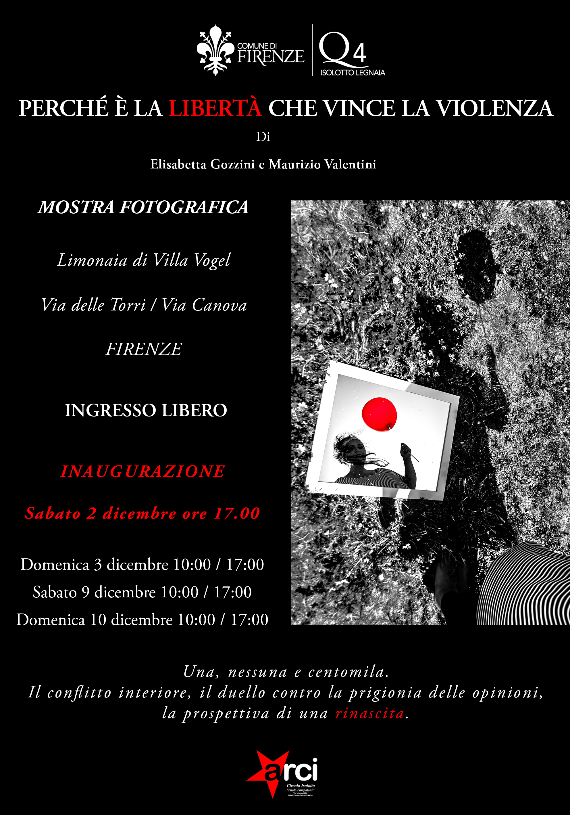 Perché è la libertà che vince la violenza