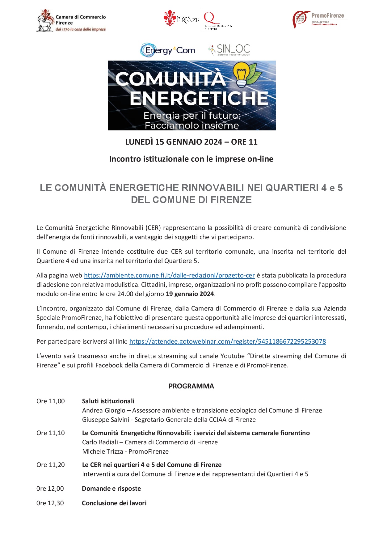 Comunità Energetiche Rinnovabili (Cer)