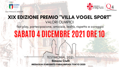 Premio “Villa Vogel Sport” 2021