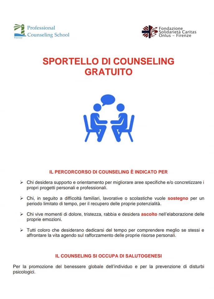 Sportello di counseling gratuito 1