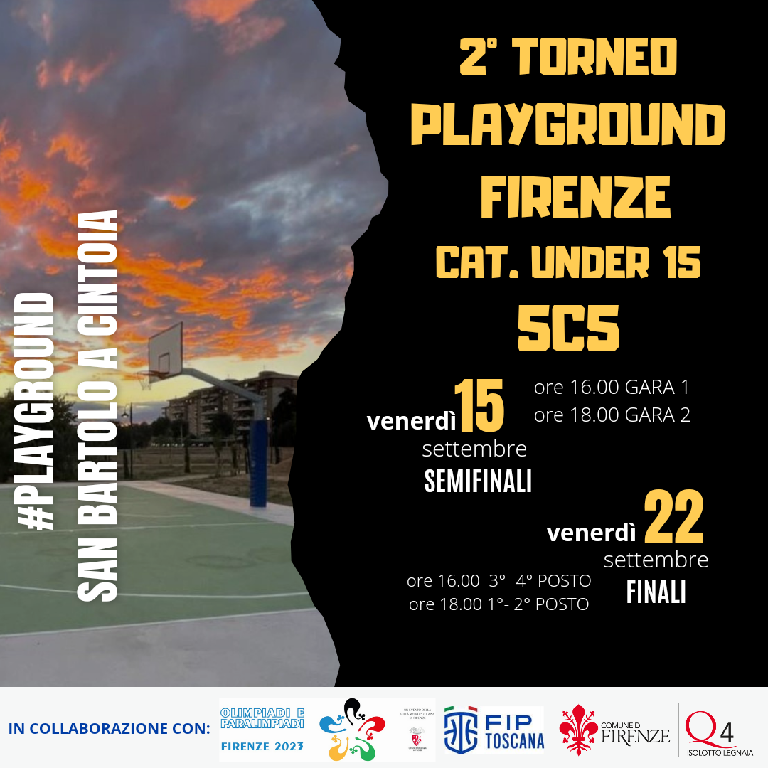 2° Torneo Playground Firenze Cat. Under 15 5C5