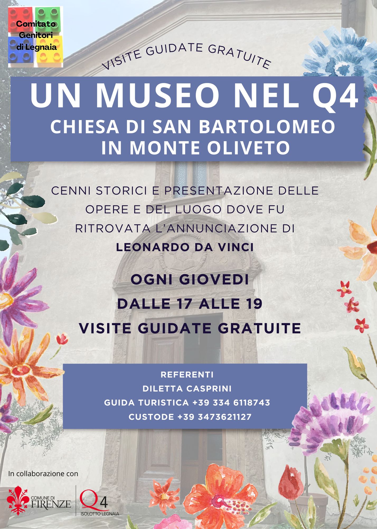Visite guidate locandina descrittiva