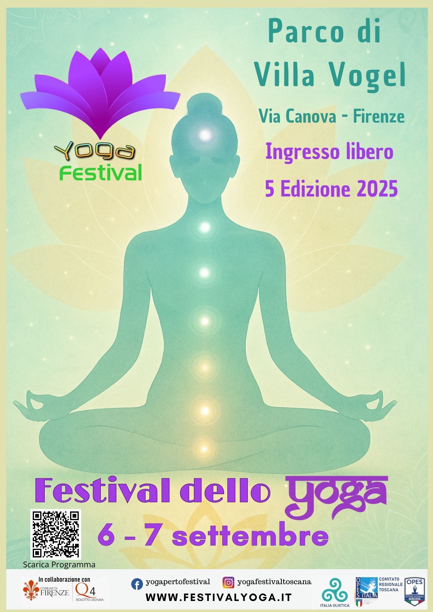 festival dello yoga locandina