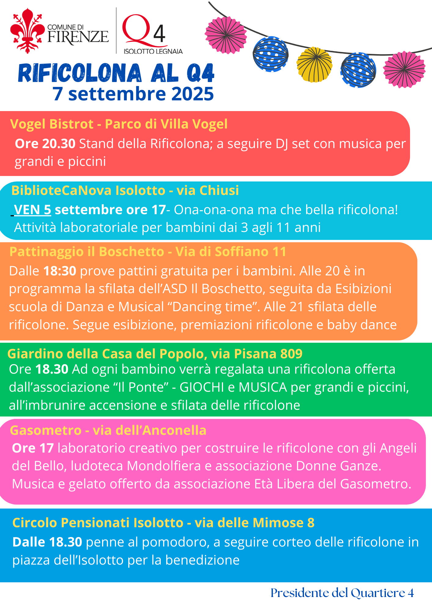 rificolona 2025 Q4 locandina